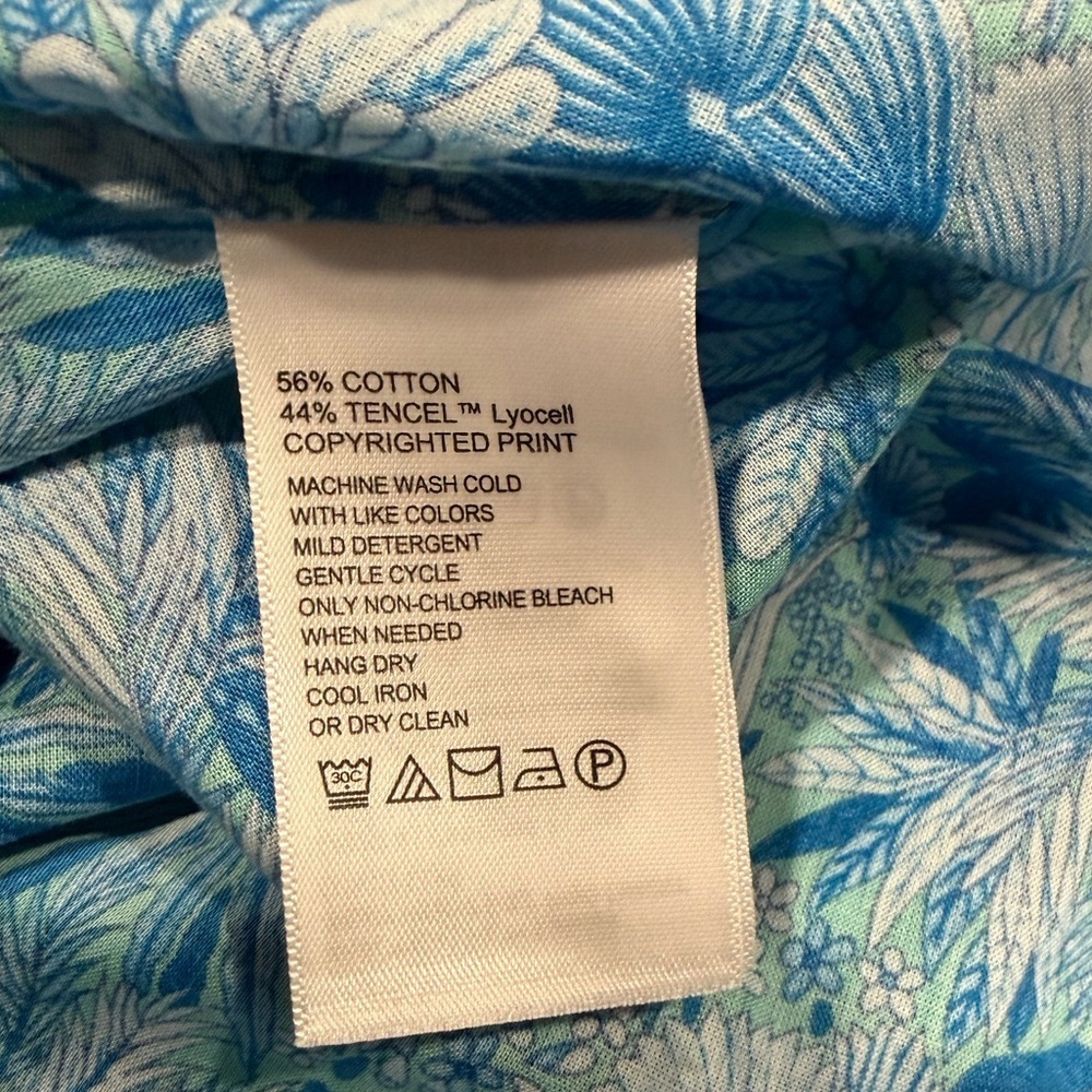 Tommy Bahama Floral Button Down Blouse - Picture 11 of 11